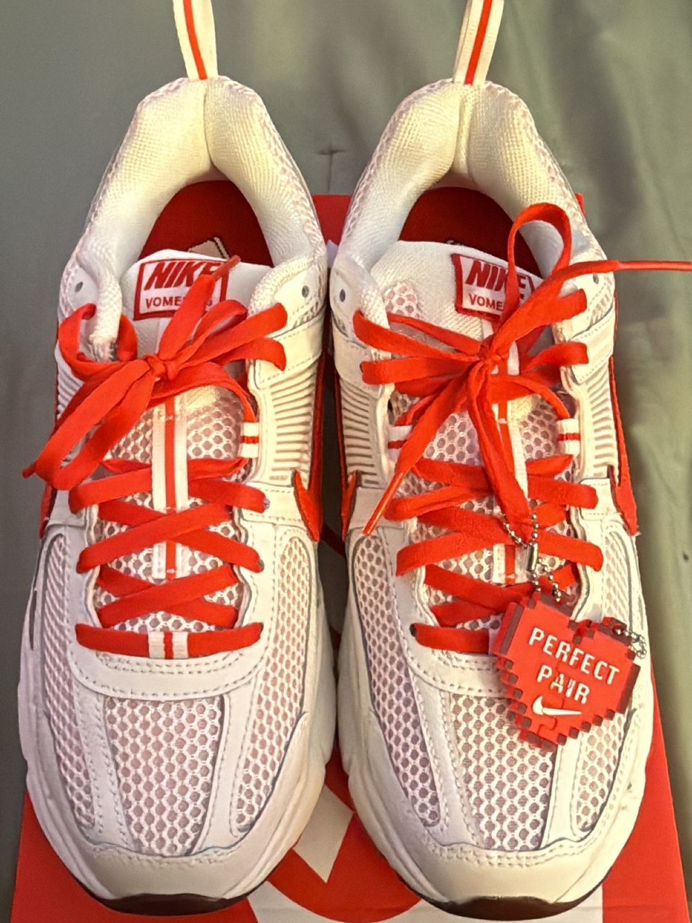 Nike Vomero 5 BG Big Kids Valentines Day Summit White Lt Crimson